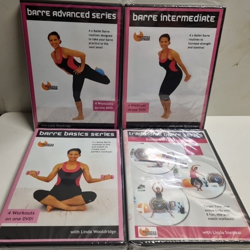 BARRE- Barlates Body Blitz Basics, Intermediate, Advanced & Traditional 4 DVDs - Picture 3 of 11