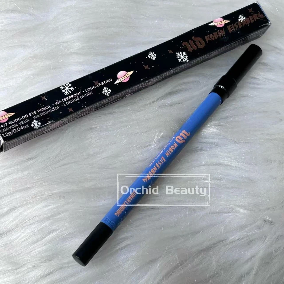 Nuevo delineador de ojos Urban Decay X Robin Eisenberg 24/7 ~ aterrizaje lunar ~ tamaño completo ~ raro Foto 3 de 4