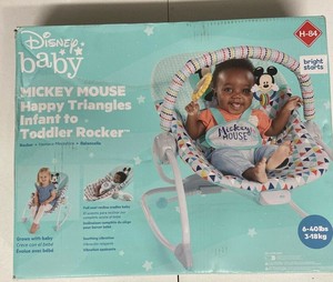 bright starts mickey mouse rocker