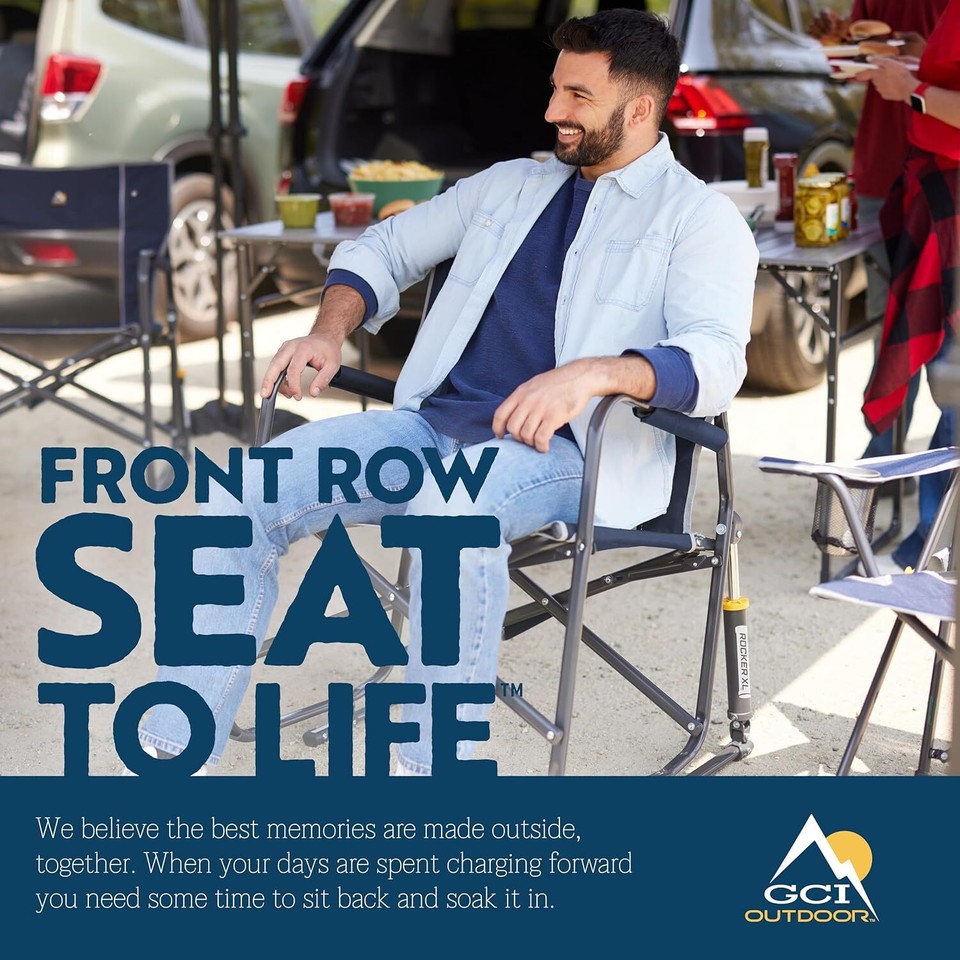 Freestyle Rocker XL Portable Folding Rocking Chair and Outdoor Camping