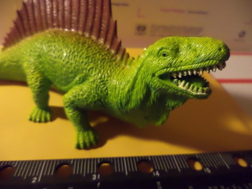 DINOSAURIER ~ METACANTHOSAURUS ~ 4"" x 8"" SPIELZEUG JURASSISCH SCHÖNE FARBE! KUNSTSTOFF - Bild 3 von 3
