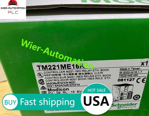 One Schneider TM221ME16R PLC Module New In Box Fast Shipping