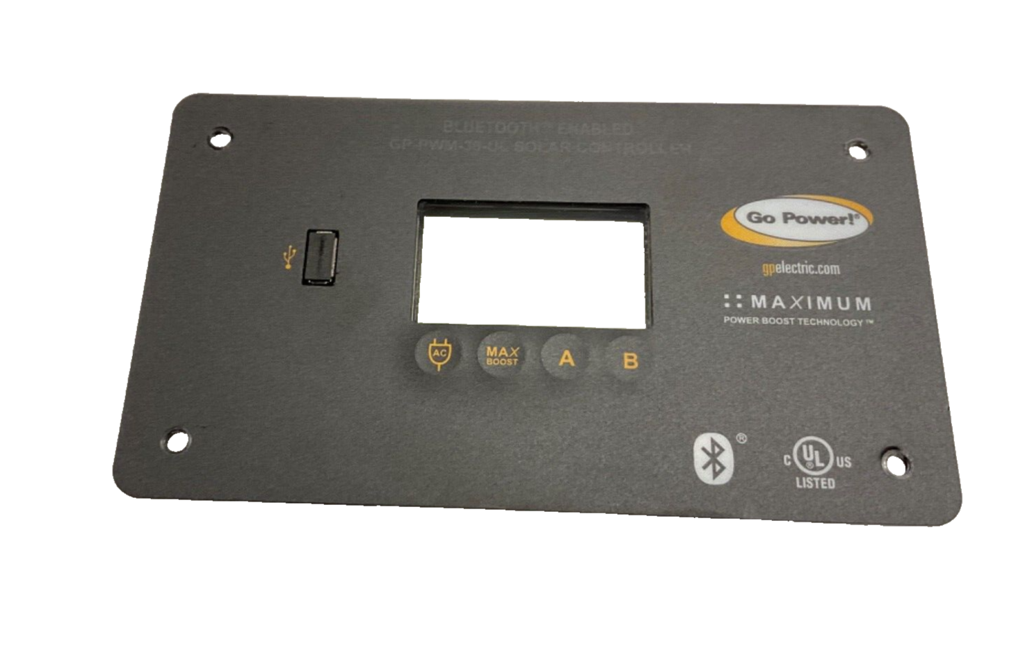Go Power GPPWM30UL 30 Amp Dual Bank Digital Solar Controller