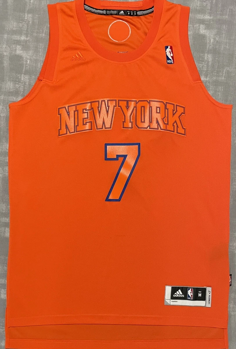 Carmelo Anthony NEW YORK KNICKS ORANGE ADIDAS JERSEY Youth Size 16