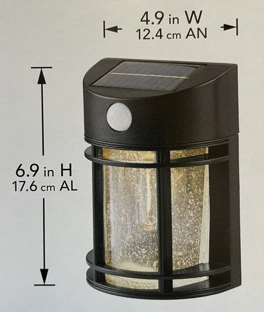 Hampton bay led wall lantern deals