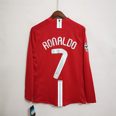 Maniche Lunghe Maglia Di Ronaldo Originale RONALDO MANCHESTER