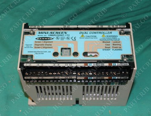 Banner, GMMDSDINT-1T2, 57160, Mini Bildschirm Dual Controller Lichtvorhang Sicherheit C - Bild 3 von 5
