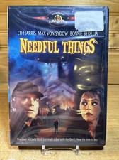 Needful Things (DVD, 2002) Stephen King Ed Harris - New Sealed