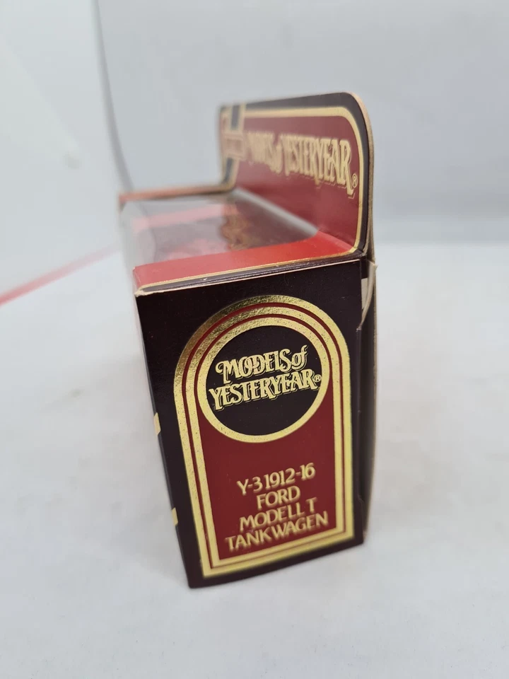 Matchbox Models of Yesteryear Y-3 1912-16 Ford Model 'T' Tanker Red Crown - NEW - Image 4 of 4