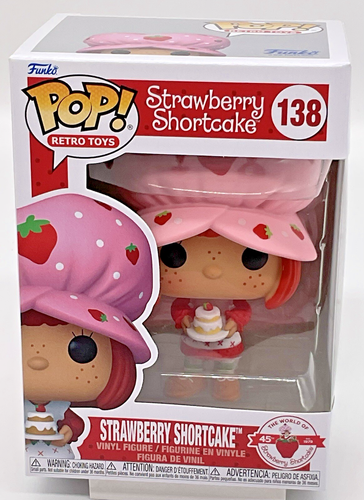 Strawberry Shortcake Pop #138 (with Dessert) Funko Pop Retro Toys 2024
