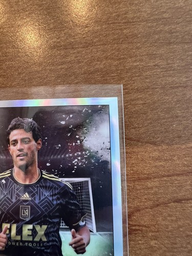 2022 Topps Chrome MLS Field Tested FT-7 LAFC Refractor Carlos Vela Soccer - Picture 4 of 6