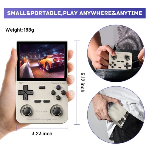Retro Handheld Videospielkonsole 500nit 3,5 Zoll Bildschirm 16000 Spiele Emulator - Bild 14 von 19
