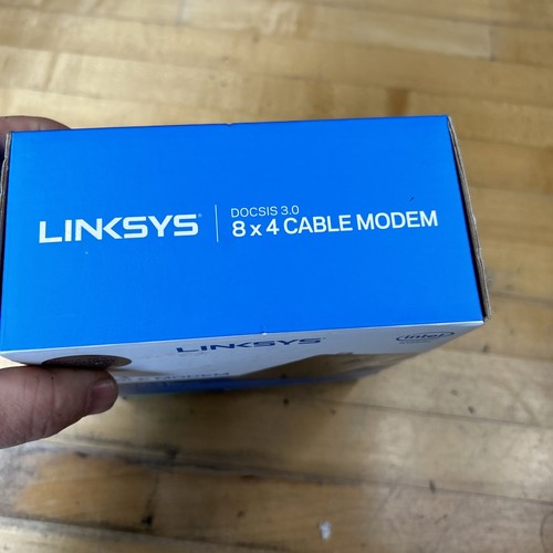 CM3008 Linksys Cable Modem 8×4 Docsis 3.0 Up To 343 Mbps Nob - Picture 10 of 13