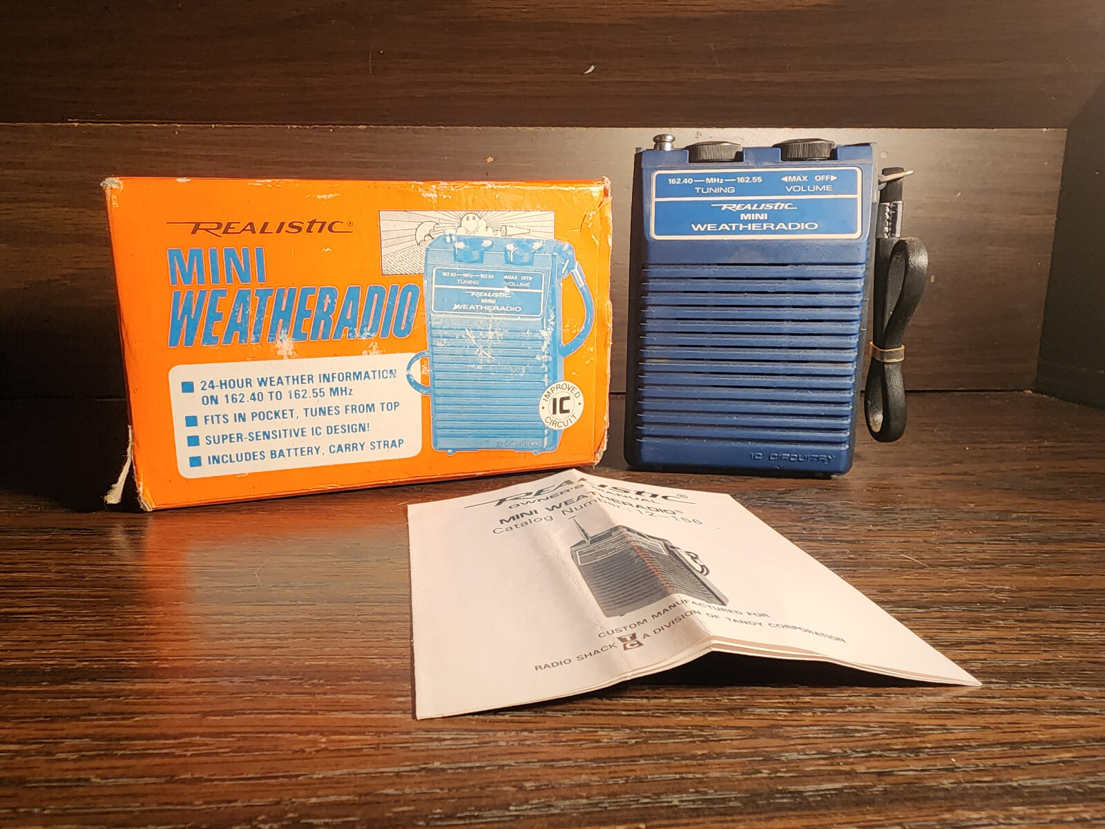 Vintage Realistic Mini Weatheradio Weather Radio eBay