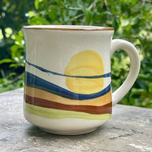 Vintage Stonecrest Mug J-3 Morning Sun Coffee Tea Cup Ceramic Handpainted Korea - Picture 10 of 10