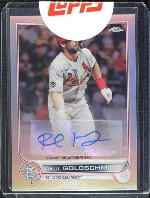 2022 Topps Chrome Update Series - Paul Goldschmidt #AC-PG - 1 of 1