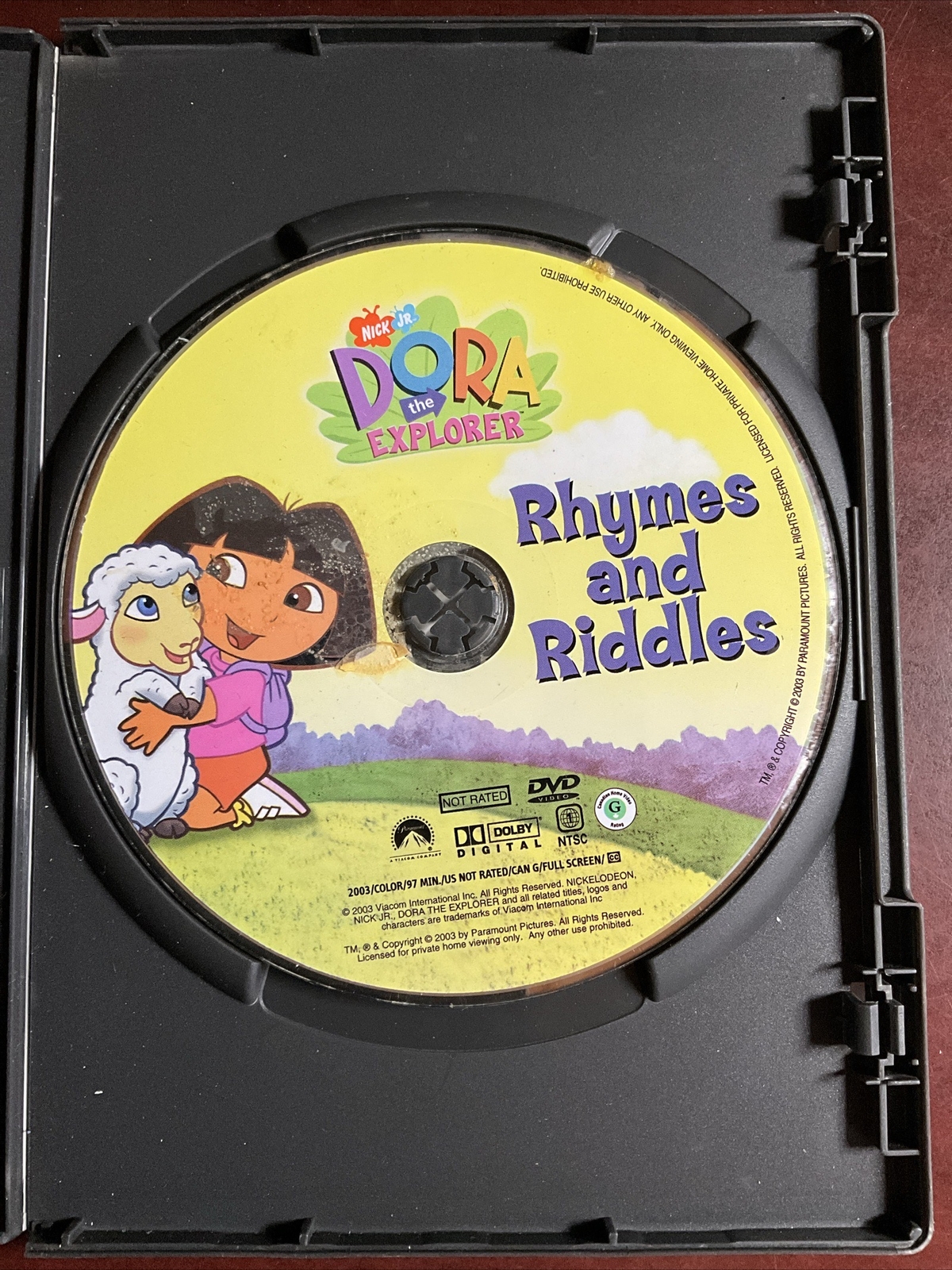 Dora the Explorer: Rhymes and Riddles (DVD, 2003) 97368790643| eBay