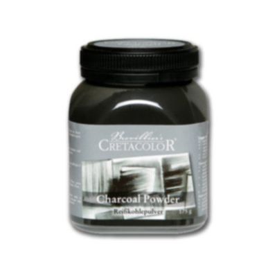 Cretacolor Holzkohlepulver 175g Topf. Für Künstler Zeichnen und Skizzieren
