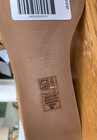 NWOB Chico's Jute Wedge Rubber outsole Black leather Sandals sz 9.5 — photo 3