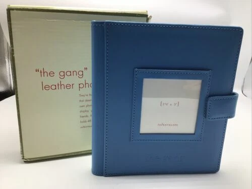 Red Leather Photo Albums & Boxes