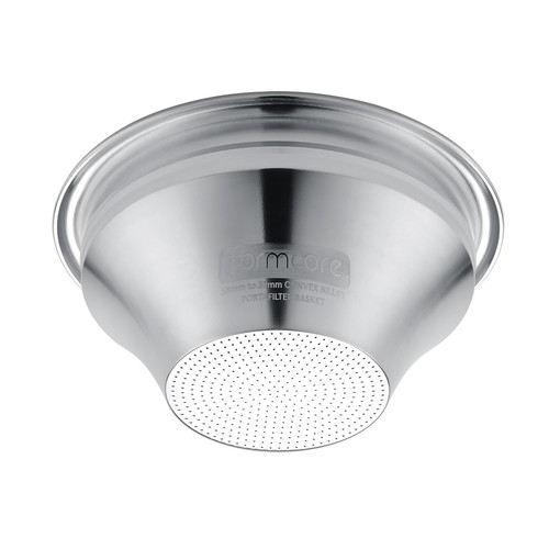58mm Convex Billet Portafilter Basket Kit, Convex Espresso Basket with CNC-Ma...