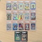 17 Football Graded Slab RC Lot PSA SGC: McCarthy Penix Harrison Lance RC Rookie