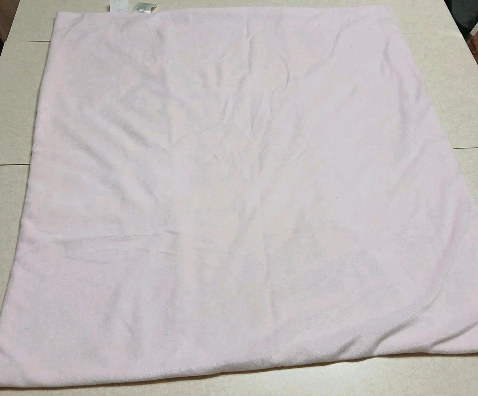 Manta de bebé de lana Messages From The Heart rosa blanco retazos sueños Foto 4 de 4