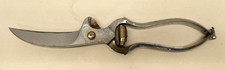 VINTAGE ANGESA ITALY BIRD ETCHED DESIGN ORNATE CHICKEN CUTTERS KITCHEN SCISSORS