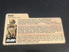 gi joe lot File Card 1983 Doc Great Condition Clean Card