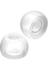 JVC Replacement Silicone Earbuds Earpieces Set of 6 Ear Tips, Fits Many JVC
