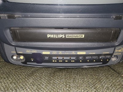 Phillips Magnavox 9” TV CCA092AT01 CRT TV, NO Remote (VCR NOT