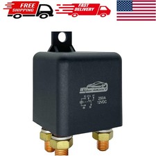 12V 250A Continuous Duty SPDT Relay - Heavy Duty Performance for Vehicles