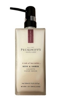 Pecksniff's a tale of two notes Rose & Amber Hand Wash, 16.9 oz
