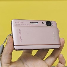 SONY Cyber Shot DSC-TX66 Digital Camera 18.20 MP 5x Zoom CMOS Sensor Pink
