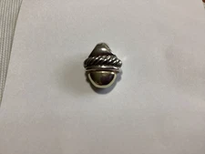 David Yurman 14k & Sterling Silver Acorn Pendant