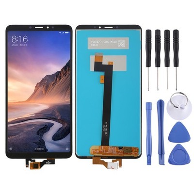 Ersatz LCD Bildschirm & Touch Digitizer für Xiaomi Mi Max 3, schwarz - getestet