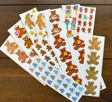 Rare Mrs. Grossman Ltf Edition Club BEAR Sticker Strips ~ You Pick ~ NEW