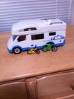VINTAGE PLAYMOBILE CAMPER  2005 W/ 2 BIKES