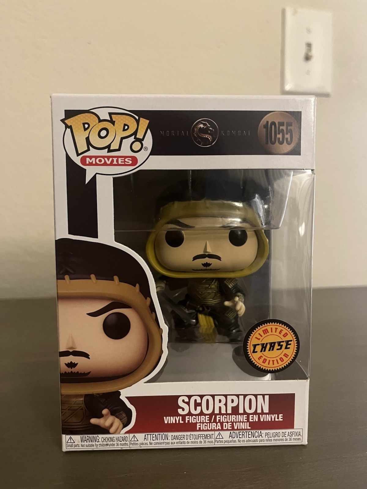Funko Pop! Vinyl: Mortal Kombat - Scorpion (Chase) (Metallic) #1055