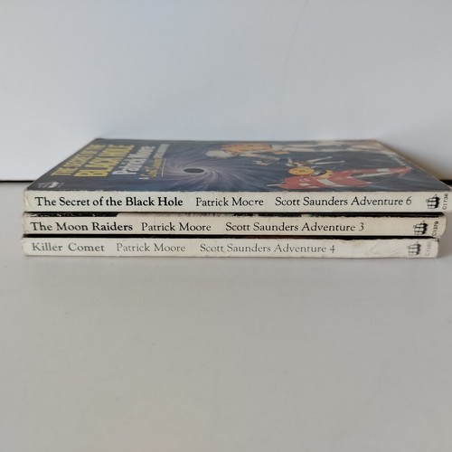 Armada Original Books Patrick Moore Scott Saunders Space Adventures x 3 books - Picture 8 of 12