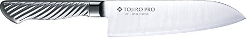 Японский поварской нож Tojiro Pro из высококачественной нержавеющей стали Santoku 170 мм F-895