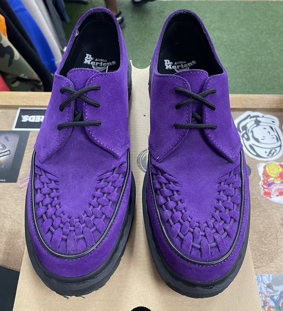 Supreme Dr.Martens Creeper 10 パープル Pre Owned Dr.Martens Ramsey Creeper Purple Supreme Size 10.5