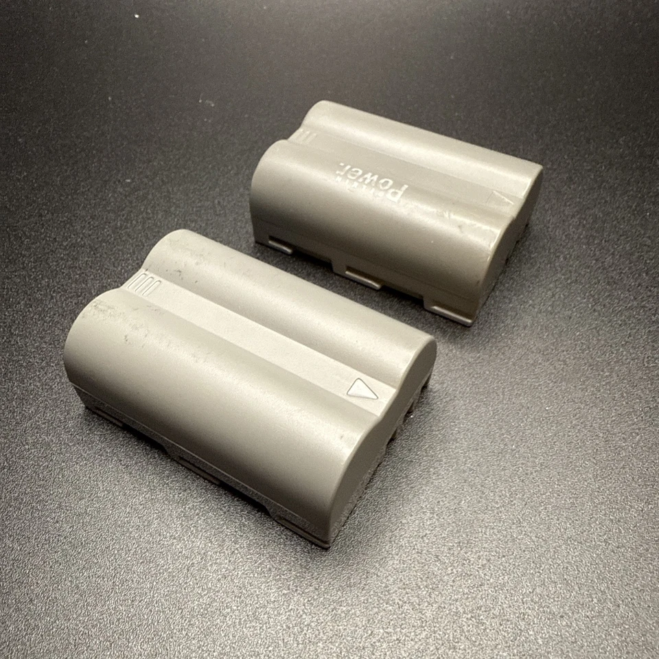 2x Baterías de repuesto Nikon para EN-EL3e (25334) Li-Ion Foto 2 de 2