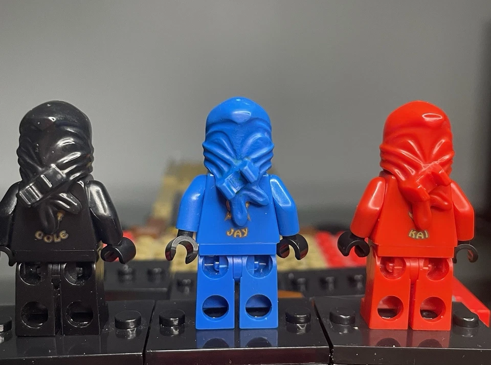 Lego Ninjago DX Ninjago Lot Of 3 Jay Dx, Cole Dx, Kai Dx - Image 3 of 3