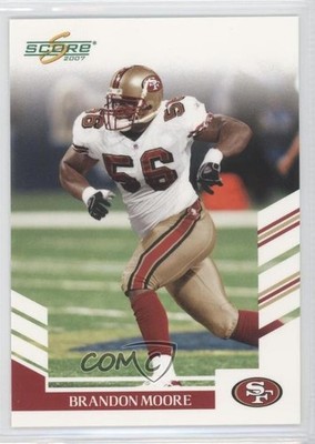 2007 Score Glossy Brandon Moore #126 0s5