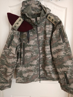 #ad Turkish Army M 2007 specs OKK Digital Camo Shark Skin Jacket $195.00