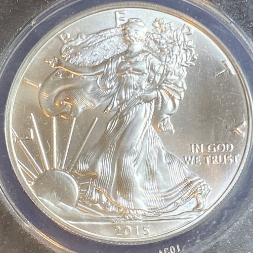 💎 2015(P) American ✨ Silber ✨ Eagle MS69 ANACS Jahr 🏷️ ohne Flecken 🔥