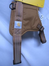 Carhartt Nylon Duck No Pull Dog Harness L Chest 26"-35" Neck 18"-25" Brown