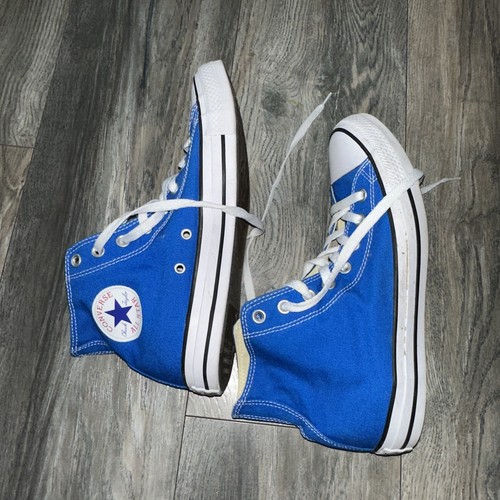 Converse All Star Chuck Taylor Blue High Top Men 8 Womans 10 - Imagen 7 de 7
