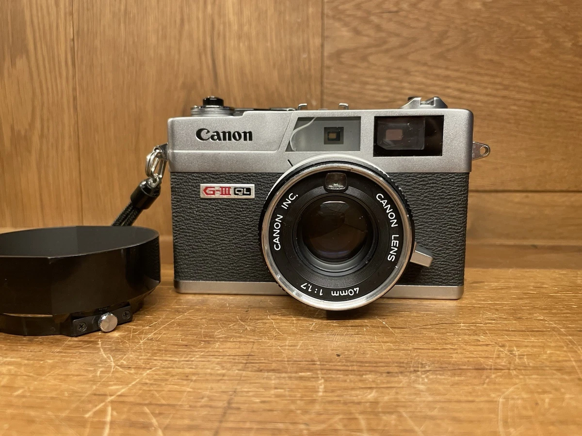 Preços baixos em Canon Canonet QL17 GIII câmeras de Filme | eBay